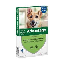 Advantage hond 400 mg <br>25-40 kg  2x 4 pipetten