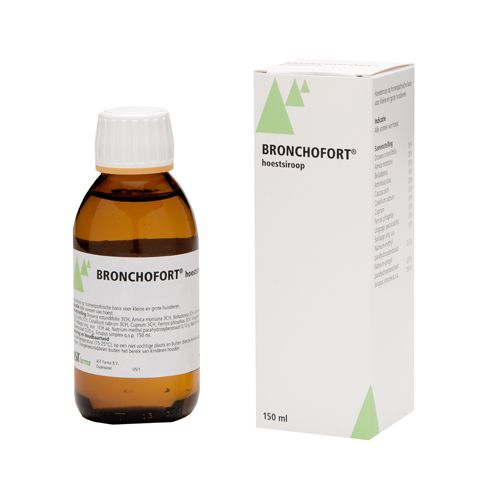 Bronchofort hoest siroop 2x 150 ml