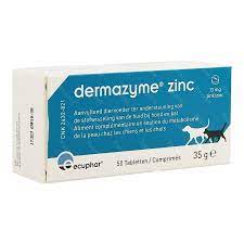 Dermazyme Zinc 50 tabletten