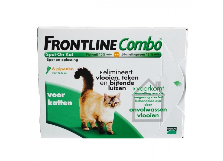 Vermeend Optimistisch Besnoeiing Frontline combo kat 6 pipetten