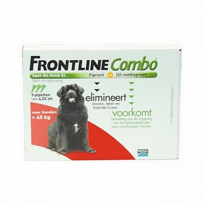 Frontline combo XL <br>(40-60 kg) 4+2 pipetten (datumkorting)