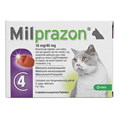 Milprazon grote kat 8 tabletten