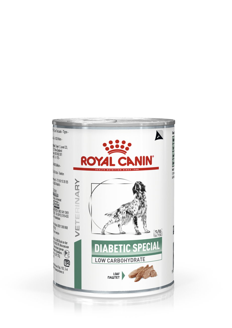 Royal Canin Diabetic  special low carbohydrate tray blikken 2x12 (24)x 410 gram