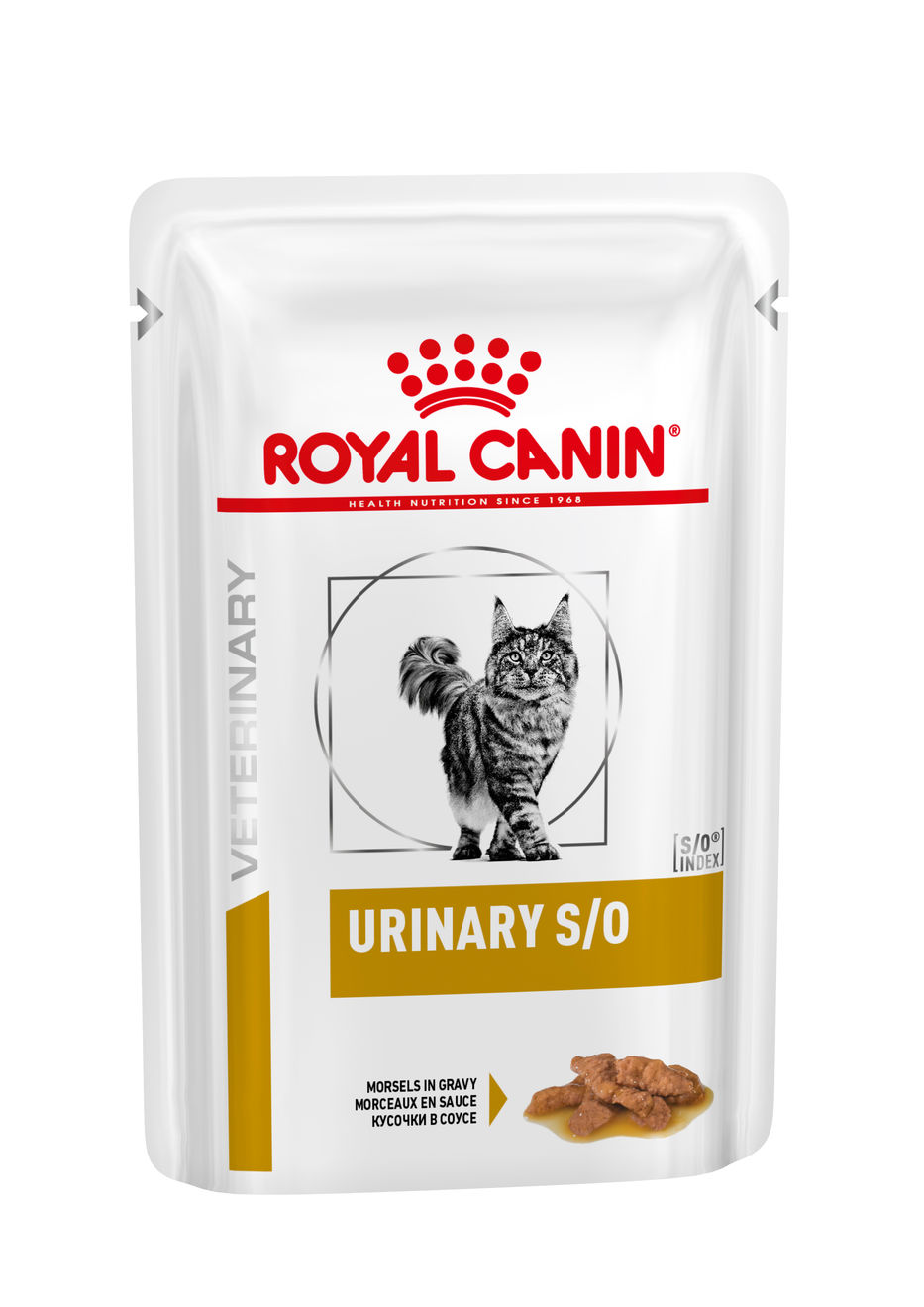 Royal Canin urinary S/O Diet  morsels in gravy  3x 12 (36) x85 gram
