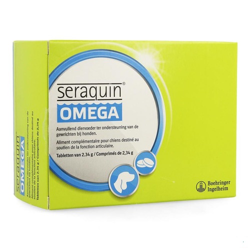 Seraquin  Omega Hond  60 tabletten 2,34 gr