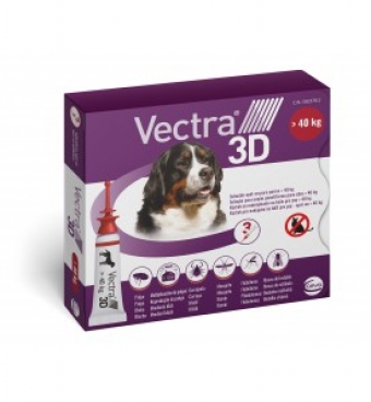 Vectra 3D Hond XL <br> >40 kg 2x 3 pipetten
