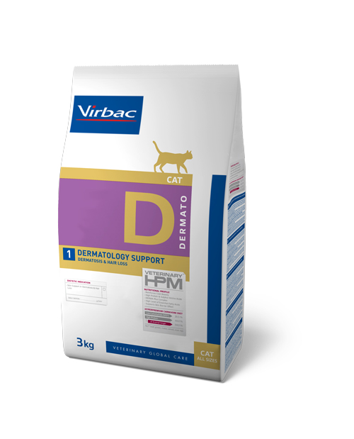 Virbac Dermatology support kat 3 kg