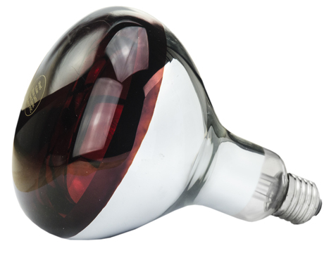 Warmtelamp kap met 5 m snoer (spaar stand)  + infrarood warmte lamp 150 Watt
