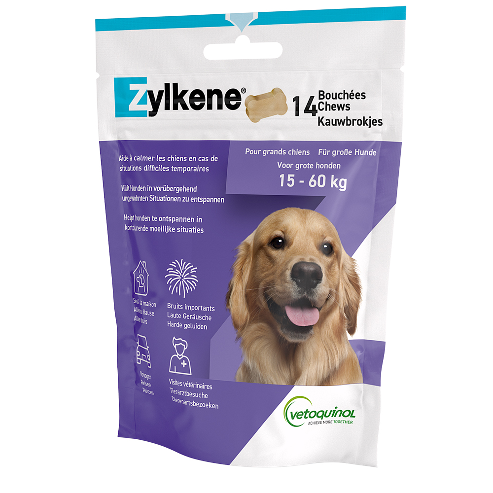 Zylkene Chews grote hond (15-60kg) 14 chews