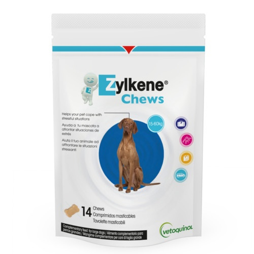 Zylkene Chews grote hond (>30 kg) 14 chews