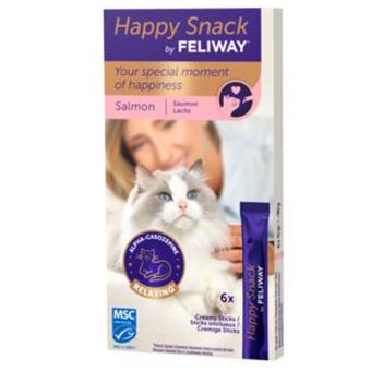 Feliway happy snack zalm <br>6x 15 gram