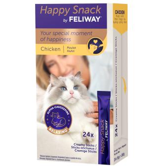 Feliway happy snack chicken <br>24x 15 gram