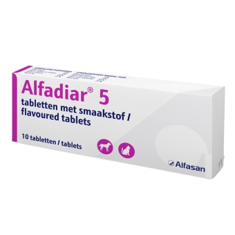 Alfadiar 5 mg 10 tabletten