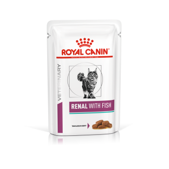 Royal Canin Renal Kat  Tonijn (fish) 6x 12x 85 gram