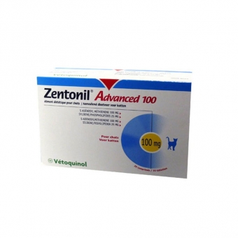 Zentonil Advanced 100,  voor honden en katten, 30 tabletten