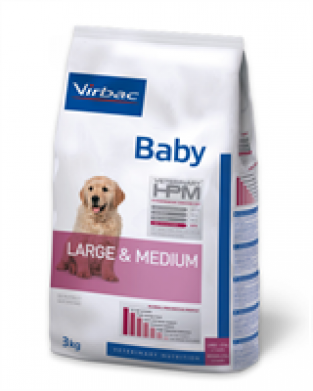Virbac HPM Baby Dog Large & Medium 2x 7 kg