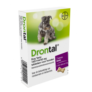 Drontal dog tasty  <br> 6 tabletten