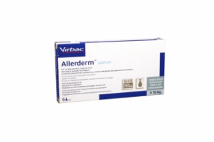 Allerderm spot-on (hond en kat tot 10 kg) 6x 2 ml