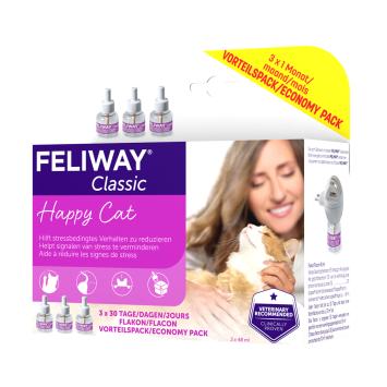 Feliway Classic navulling 3x 48 ml,