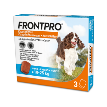 Frontpro  tabletten hond L 10-25kg