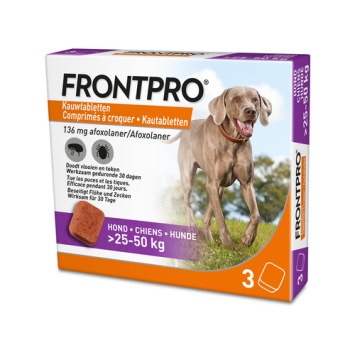 Frontpro  tabletten hond XL <br>25-50kg