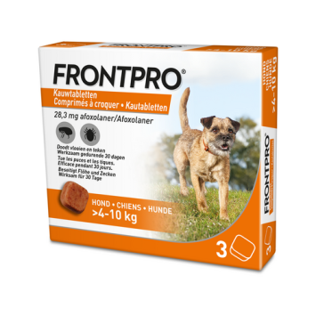 Frontpro  tabletten hond M <br>4-10kg