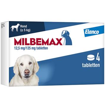 Milbemax grote hond <br> 2x 4 tabletten