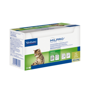 Milpro Kleine Kat /kitten  24 smakelijke tabletten