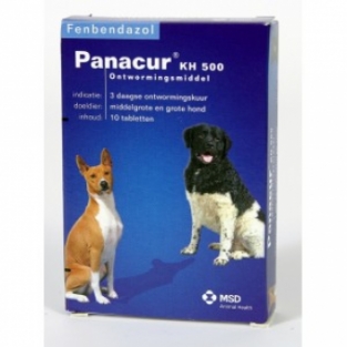 Panacur 500 mg    30 tabletten