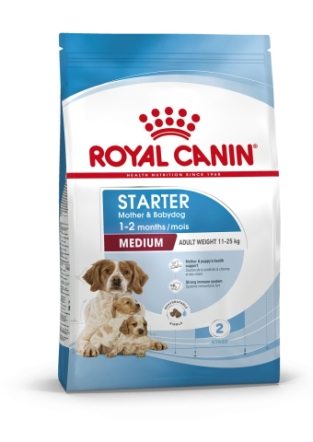 Royal canin Starter <br>medium dog 2x 15 kg