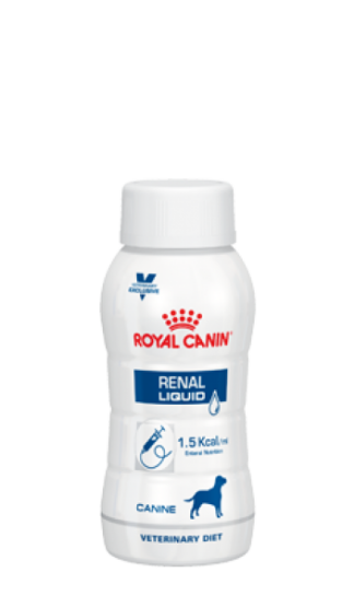 Royal Canin Renal liquid dog 3x 200 ml (1x3 = max bestelling, beperkt leverbaar)