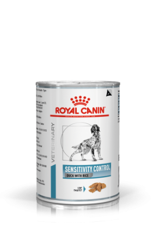 Royal Canin Sensitivity Control Eend met rijst hond 1 tray (12x 410 gram)
