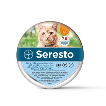 Seresto vlooien- en tekenband kat