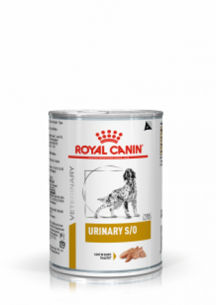 Royal Canin Urinary S/O blik hond<br> 2x 12 x 410 gram