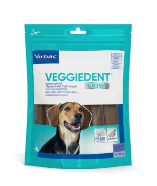 Veggiedent Kauwstrips Hond M  10-30 kg