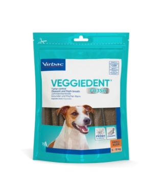 Veggiedent Kauwstrips Hond  S  5- 10 kg  15 strips